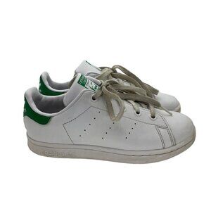 Adidas Stan Smith x J Crew Sneakers 3 Kids Tennis Shoes Green White Art BA8375